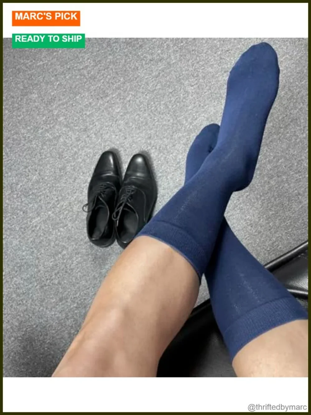 Dress Socks 5 Pairs Cotton Calf Formal Business Breathable